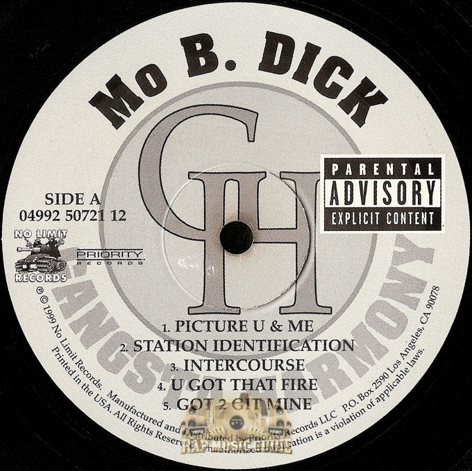 Mo B. Dick - Gangsta Harmony: Record | Rap Music Guide